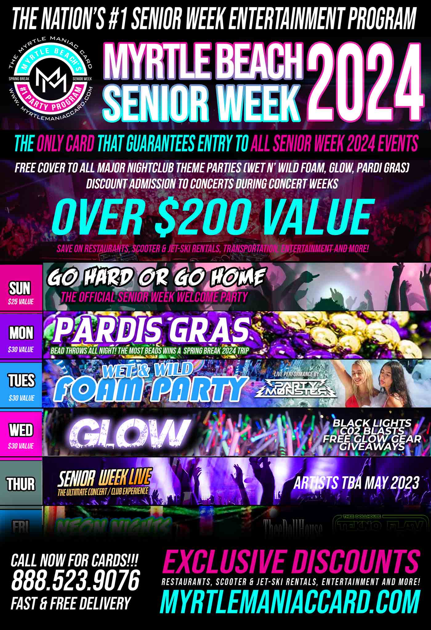 Myrtle Beach Senior Week 2024